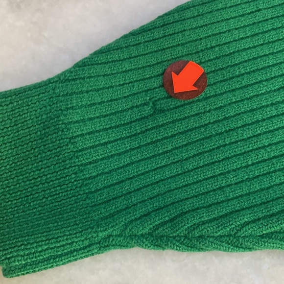 TIBI Sweater Green Wool Rib Cropped Pullover Mock Turtleneck XS - Picture 14 of 15